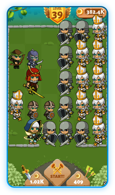 Screenshot of game